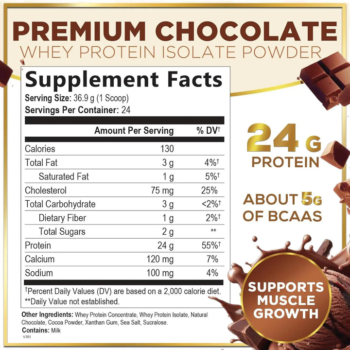 Proteína De Suero Aislado Chocolate Doble 26 Gramos Proteína - Imagen 2