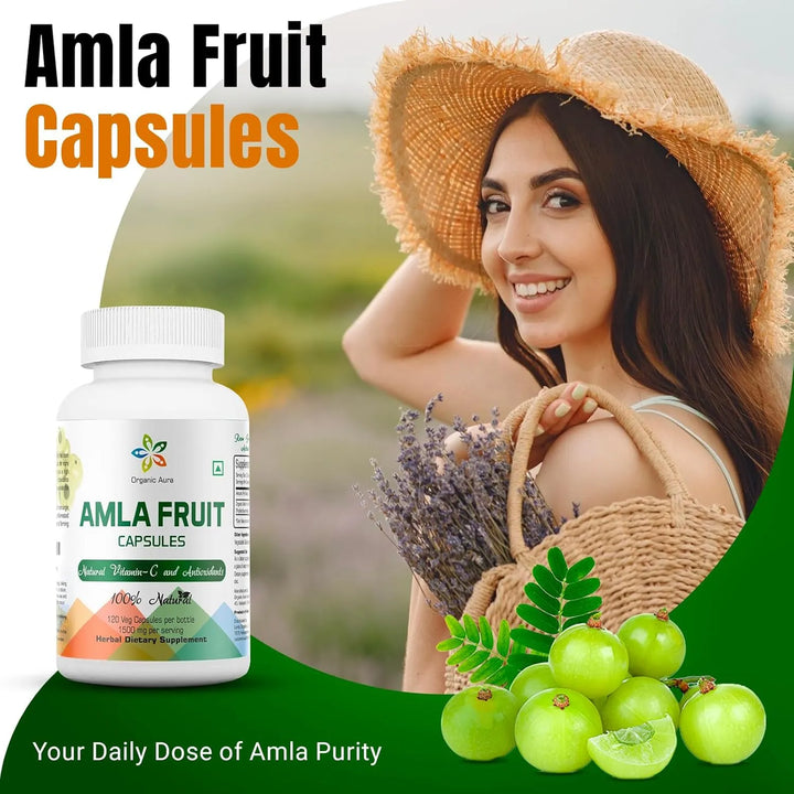 Cápsulas Amla 1500 Mg 150 Unidades Antioxidantes Energía Bri - Imagen 3