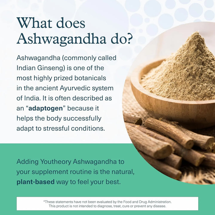 Ashwagandha 1000 Mg Con Gaba 100 Mg Para Estrés Y Memoria 60 - Imagen 4