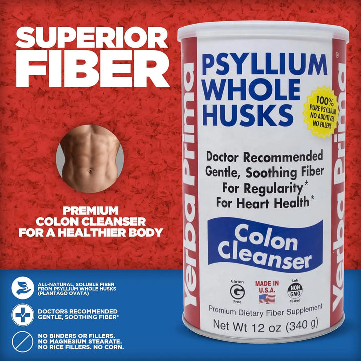 Cascara De Psyllium Entera Colon Intestinal 340 Gr X 2 Und - Imagen 5