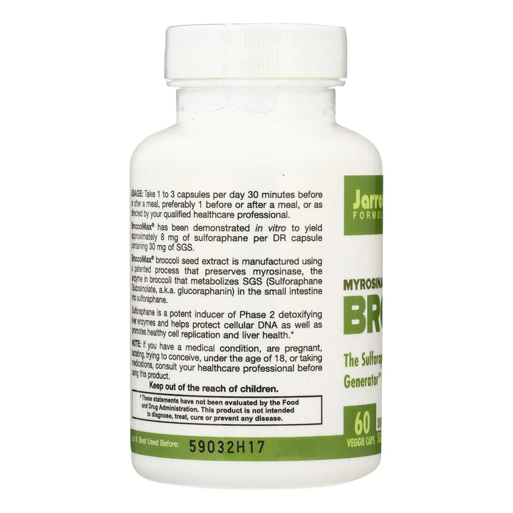 Brocco Max 500 Mg 60 Cápsulas Antioxidantes De Brócoli Extra - Imagen 6