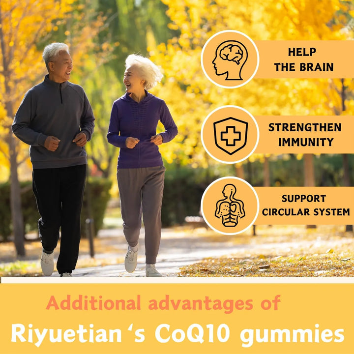 Gomitas Coq10 Extra Fuertes Sabor Naranja Para Hombres Y Muj - Imagen 5