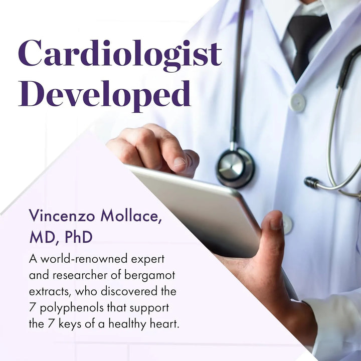 Bergamota Cítrica Italiana Cardiólogo Apoyo Colesterol Salud - Imagen 2