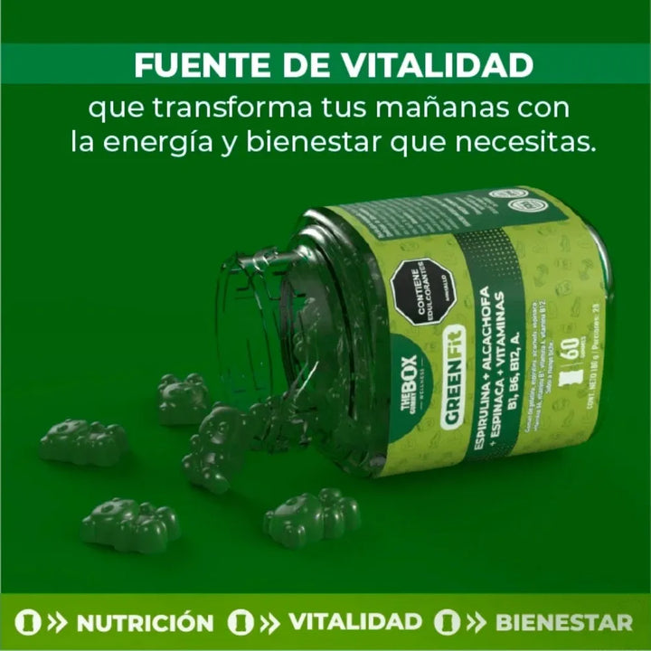 Gomitas Batido Verde Greenfit - Imagen 8