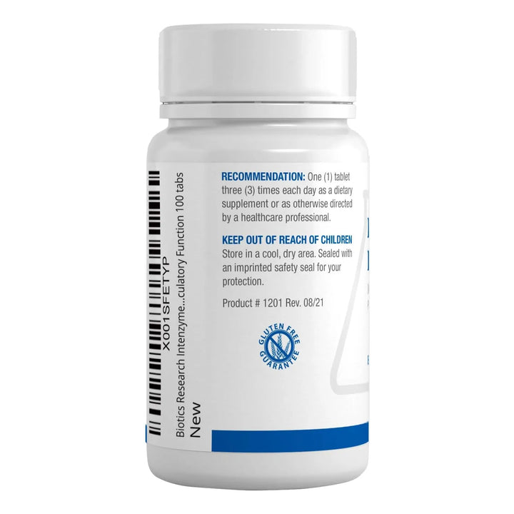 Biotics Intenzyme Forte 100 Comprimidos Ayuda Digestión 30g - Imagen 2