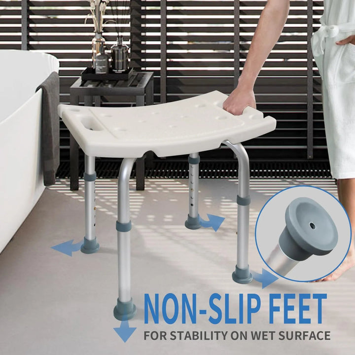 Asiento De Ducha Ajustable Para Personas Mayores, Sin Herram - Imagen 3