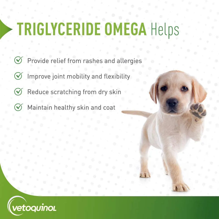 Aceite De Pescado Omega 3 Para Perros Y Gatos Hasta 13.6 Kg - Imagen 2