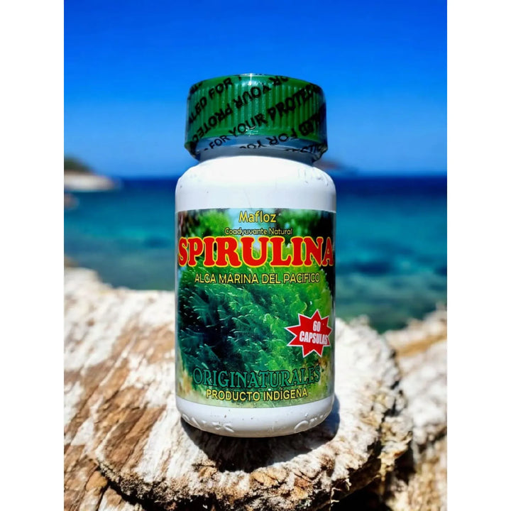 Spirulina  60 Capsulas Natural - Imagen 2