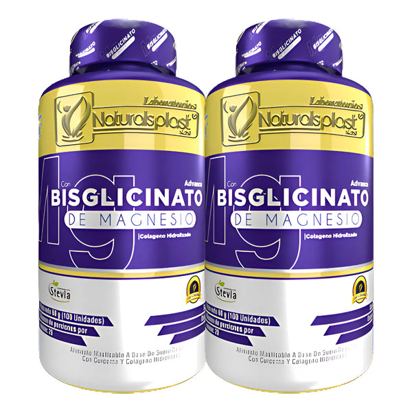 Bisglicinato Magnesio X100 2uni Natural - Imagen 1