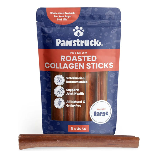 Palitos Colágeno Tostado Para Perros 28 A 30 Cm Bajo Olor Saludable