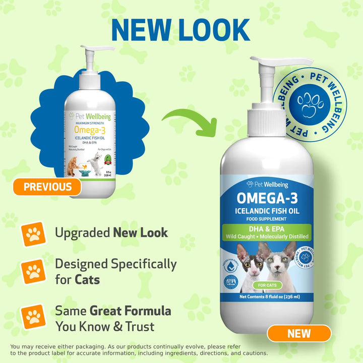 Aceite De Pescado Islandés Omega 3 Para Gatos Captura Natura - Imagen 2