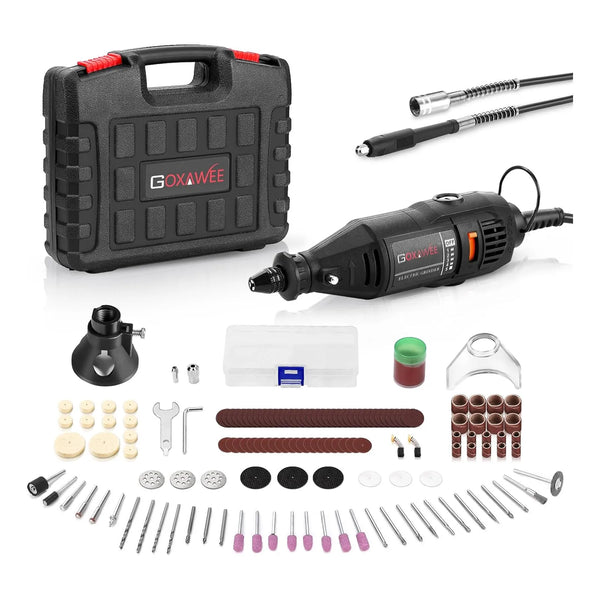 Minitaladro Electrico 140 Accesorios Velocidad Variable GOXAWEE Ideal Para Bricolaje