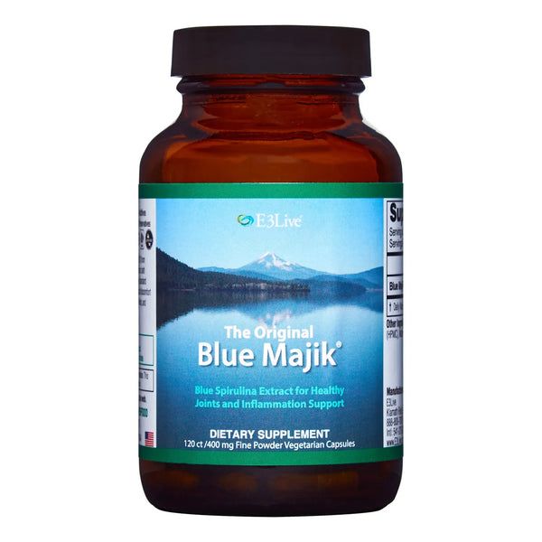 Blue Majik 120 Capsulas Extracto Puro De Algas Azules Energia Y Bienestar