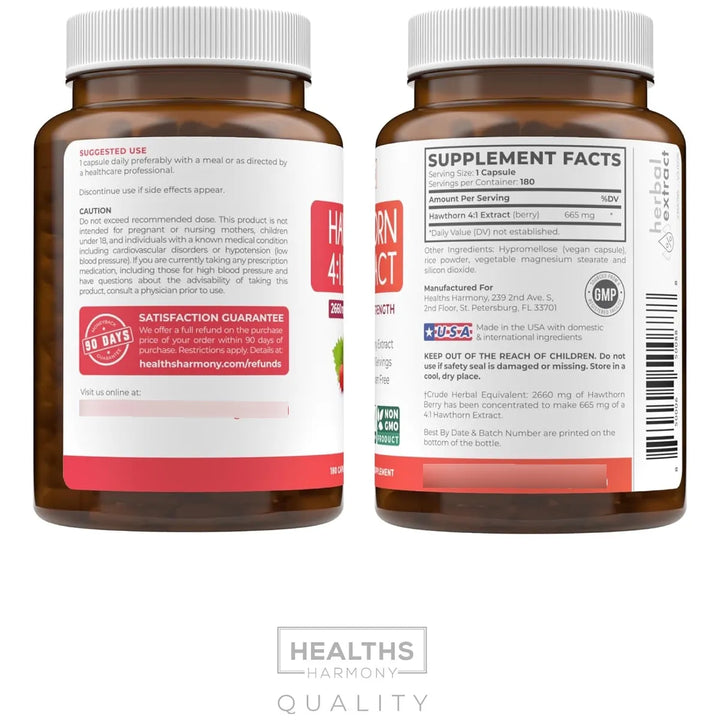 Cápsulas Bayas De Espino Extracto Concentrado 500 Mg Para Sa - Imagen 9