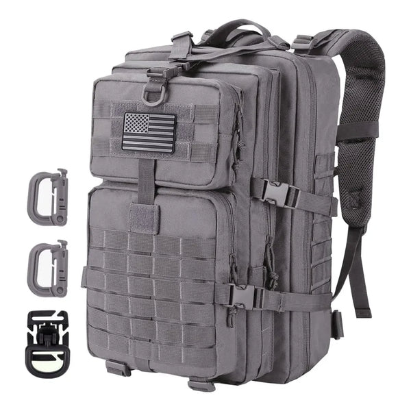 Mochila Táctica Militar Hannibal Tactical 36L Resistente Al Agua Sistema Molle