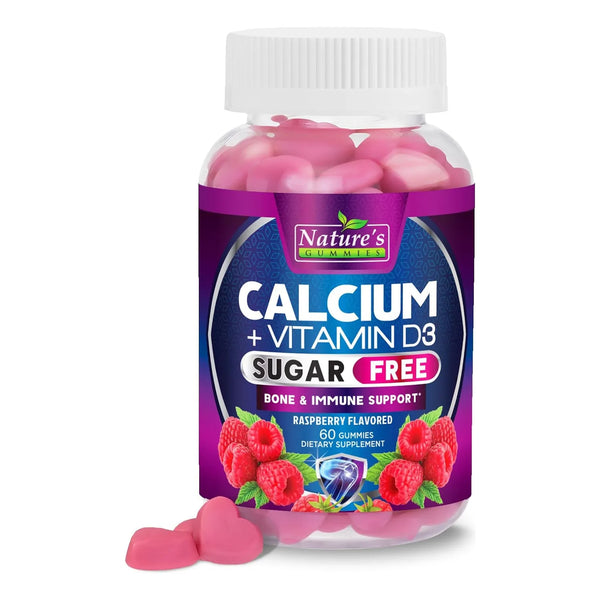 Bocadillos De Gomitas Con Calcio 400 Ui Vitamina D3 Salud Ós - Imagen 1