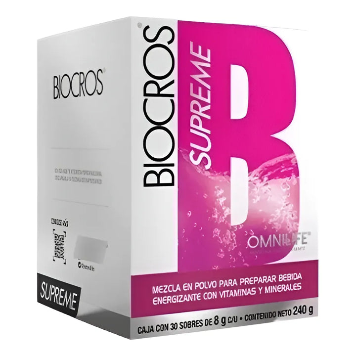 Biocros Supreme Caja 30 Sobres Frutas Cítricas - Imagen 5