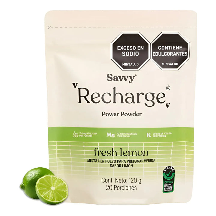 Savvy Recharge Minerales Limon - Imagen 1