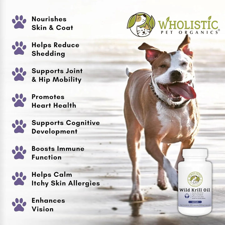 Cápsulas De Aceite Krill Para Perros Salud Articulaciones Br - Imagen 3