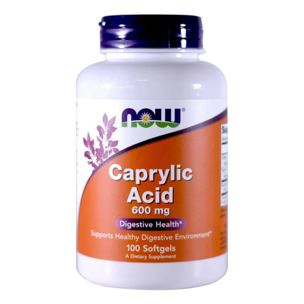 Ácido Caprílico 600 Mg 100 Cápsulas Blandas Paquete Doble - Imagen 1