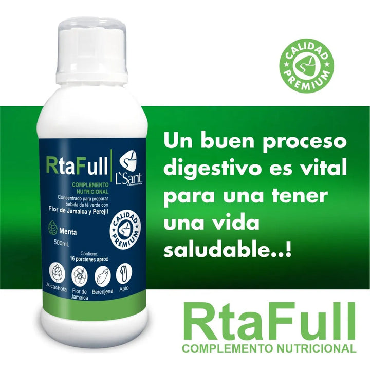 2 Rtafull Higado Graso + Colon Irritado Menta - Imagen 3