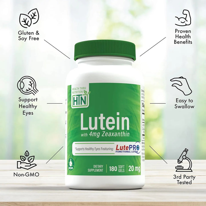 Luteína 20 Mg Zeaxantina 4 Mg Extracto Caléndula 51 Función - Imagen 3