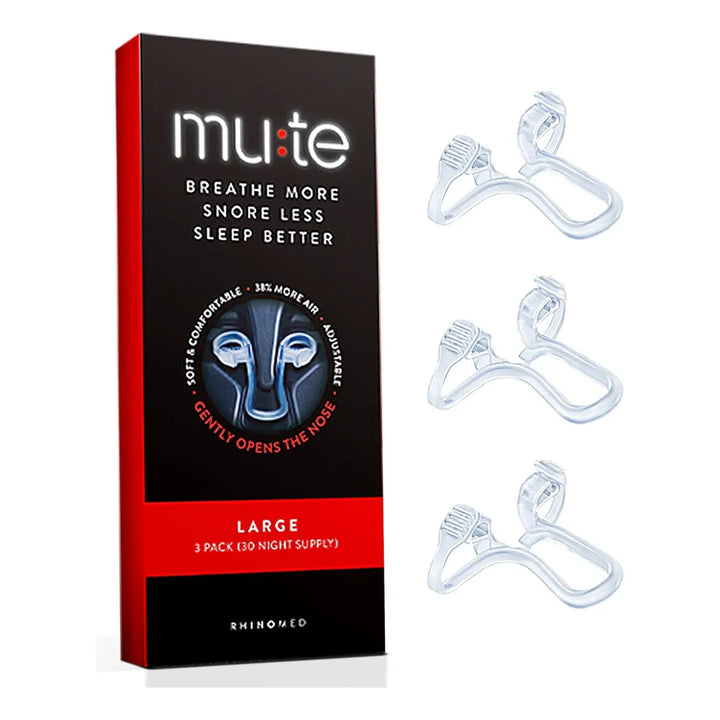 Dilatador Nasal Reduccion De Ronquidos Rhinomed Mute L X 3 U - Imagen 1