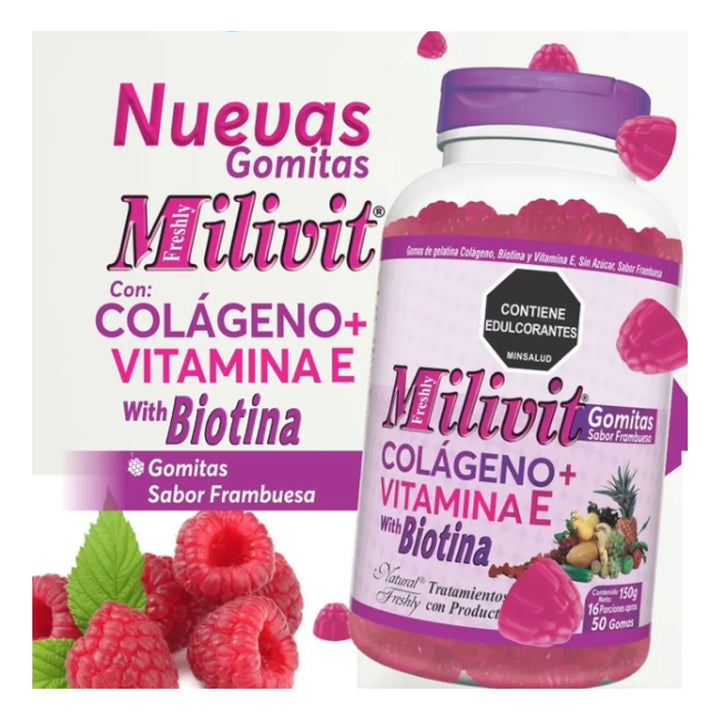 Gomas Milivit Colágeno +biotina - Imagen 4