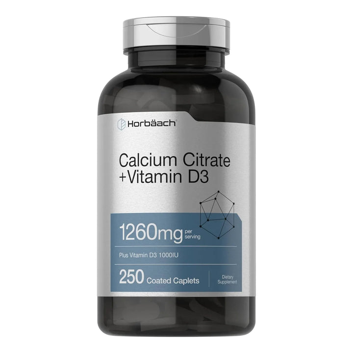 Cápsulas De Citrato De Calcio Con Vitamina D3 1260 Mg 1000 U - Imagen 1