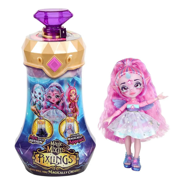 Magic Mixies Pixlings Unicornio Muñeca Mágica Con Poción Y Soporte