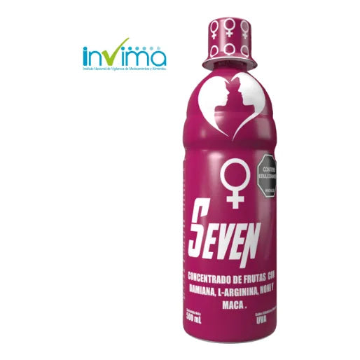 Potenciador Femenino Seven7 Energía Vitalidad Y Desempeño Uva - Imagen 3