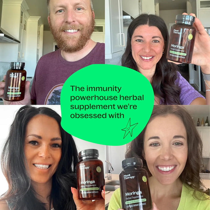 Cápsulas De Moringa Para Bienestar Energía Apoyo Inmunológic - Imagen 6
