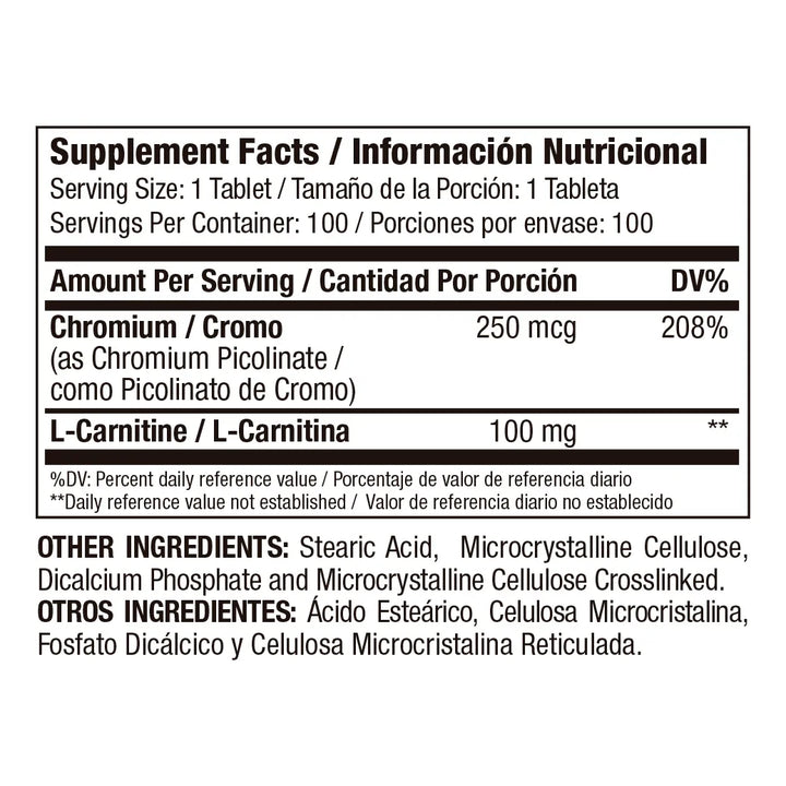 Picolinato De Cromo Chromium - Imagen 3