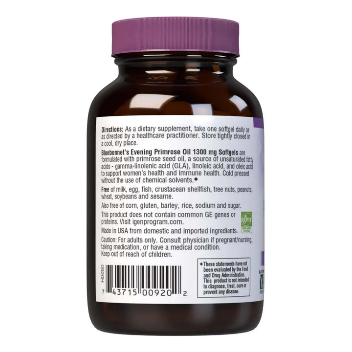 Cápsulas De Aceite De Onagra 1300 Mg 90 Unidades Para Salud - Imagen 3