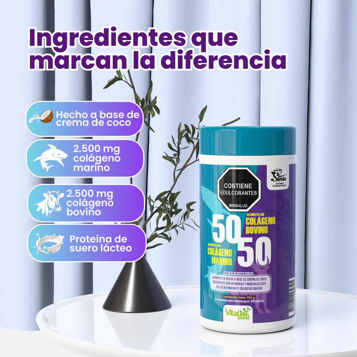 Vitaliah Colágeno Hidrolizado Marino Y Bovino 700g - Imagen 4
