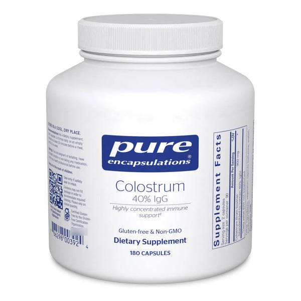 Calostro Concentrado 40 IgG 180 Capsulas Apoyo Inmunologico Natural