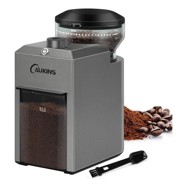 Molinillo De Café Eléctrico Automático 28 Ajustes Antiestático Molienda Precisa Silencioso