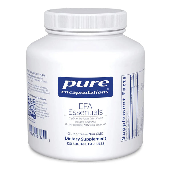 Aceite De Pescado Y Borraja En Triglicéridos 120 Cápsulas Pure Encapsulations