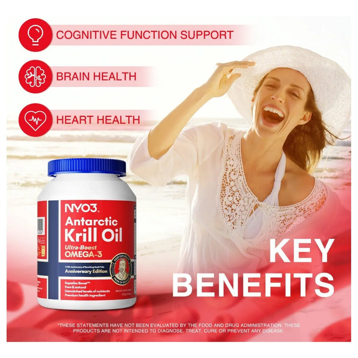 Aceite De Krill Omega 3 1000 Mg 90 Cápsulas Blandas Epa Dha - Imagen 7