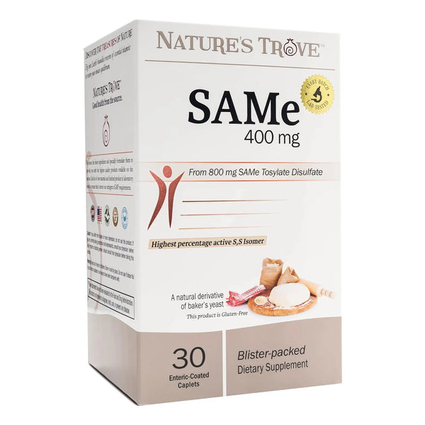Cápsulas De 400 Mg De Sam-e Con Recubrimiento Entérico 30 Un - Imagen 1