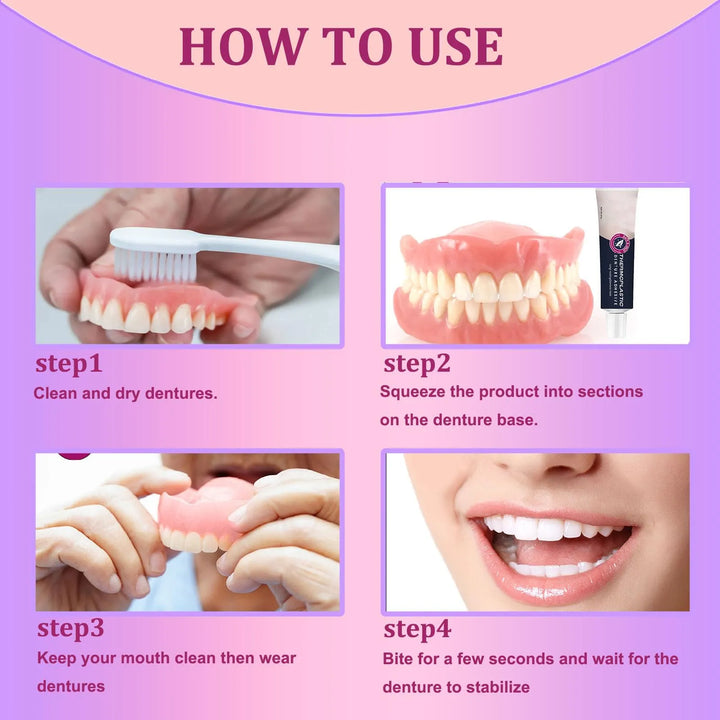 Adhesivos Termoplásticos Extra Fuertes Para Dentaduras Sujec - Imagen 7