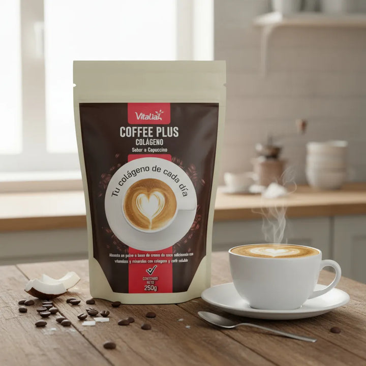 Doypack Colágeno Cafe Vitaliah Cappuccino - Imagen 2