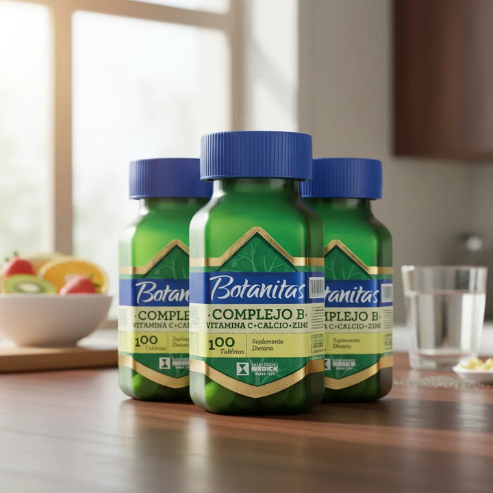 Kit Complejo B Vitamina C Calcio Zinc Promo X 3  - Imagen 2