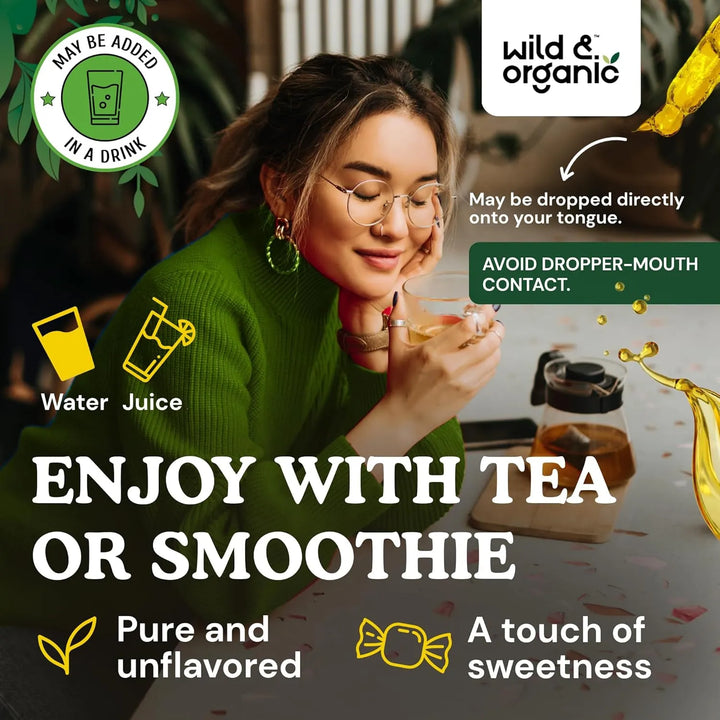 Extracto Líquido De Té Verde Orgánico Antioxidante 60 Ml Con - Imagen 5