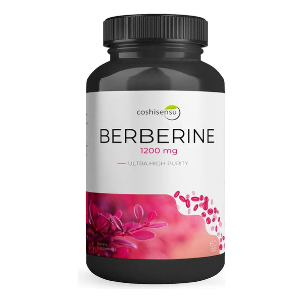 Berberina Hci 1200 Mg 60 Cápsulas Alta Potencia Fabricadas E - Imagen 1