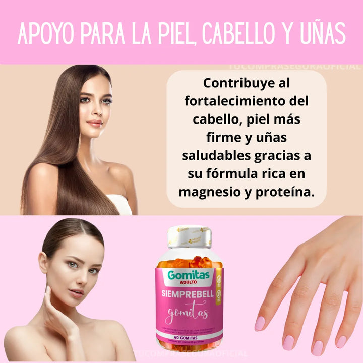 Siemprebell Gomas Aguaje Maca Original - Imagen 5