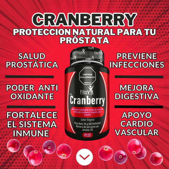 Cranberry Plus X 60 Fitovit Suplemento Natural Original - Imagen 2