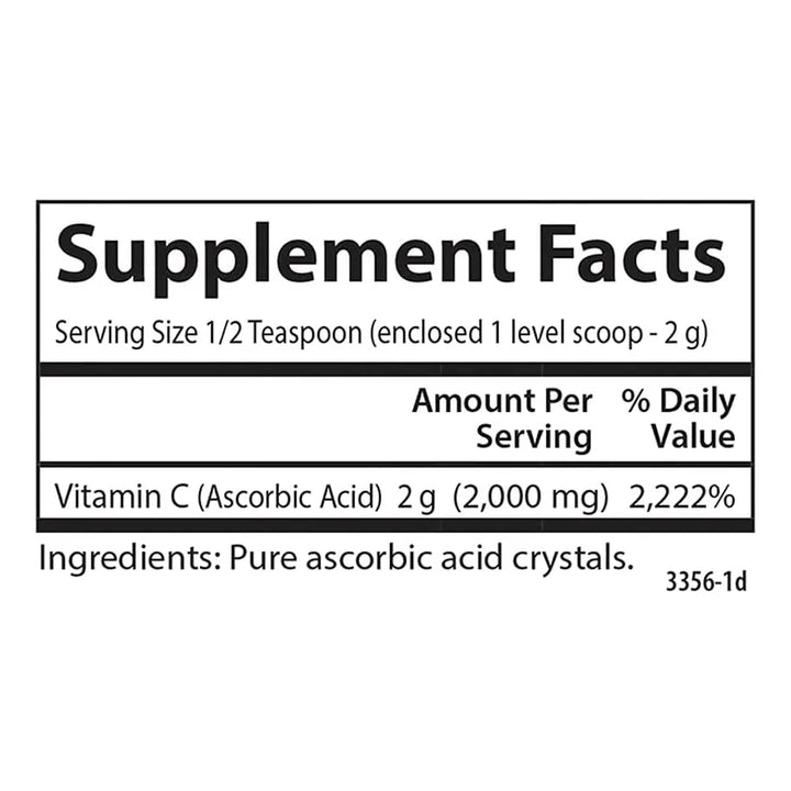 Cristales De Vitamina C 170 Gramos Para Apoyo Inmunológico - Imagen 4