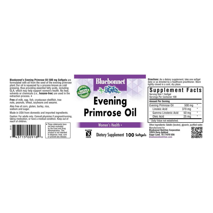 Cápsulas Blandas Aceite De Onagra 500 Mg 100 Unidades - Imagen 2