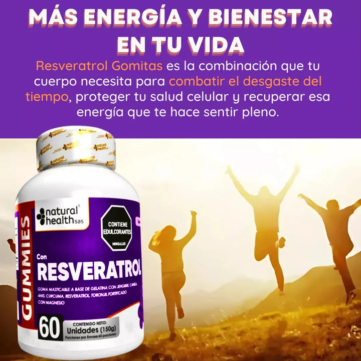 Gomas Resveratrol + Magnesio - Imagen 8